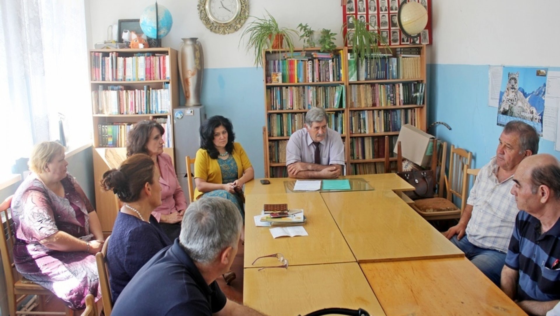 Эрик Пухаев посетил школы Знаурского района
