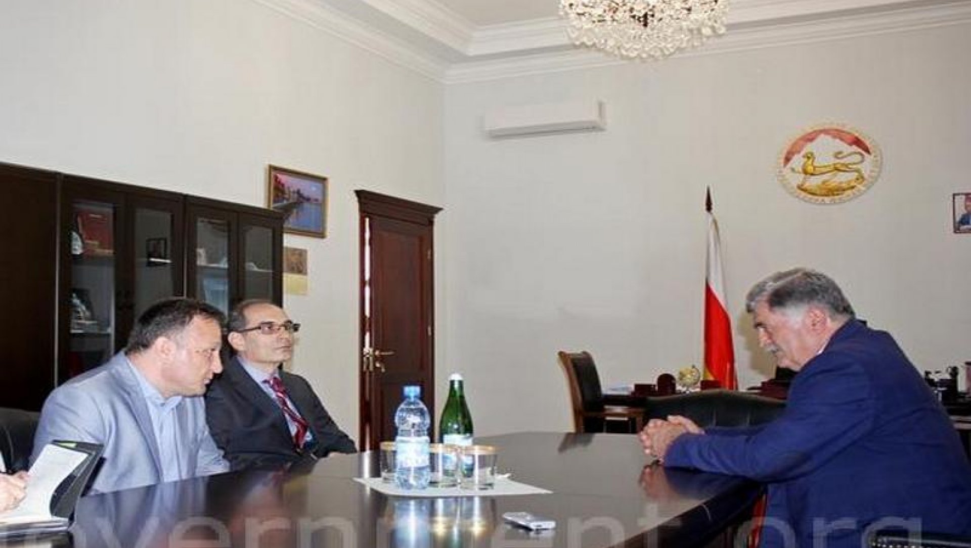 Эрик Пухаев встретился с главой МККК