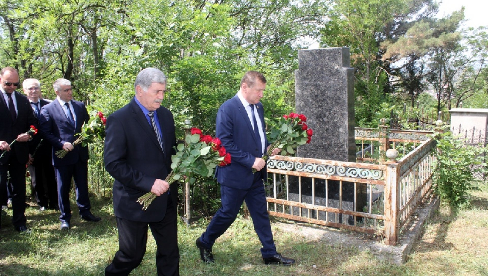 Эрик Пухаев принял участие в памятных мероприятиях, посвященных 100-летию геноцида осетин