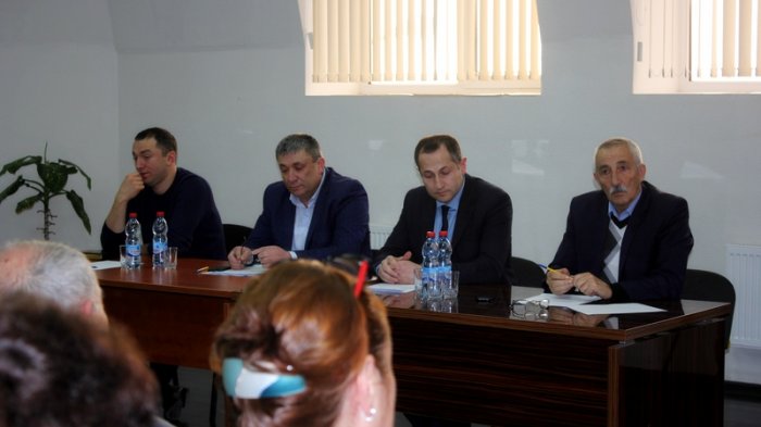 Геннадий Бекоев принял участие в отчетном собрании Администрации Цхинвальского района
