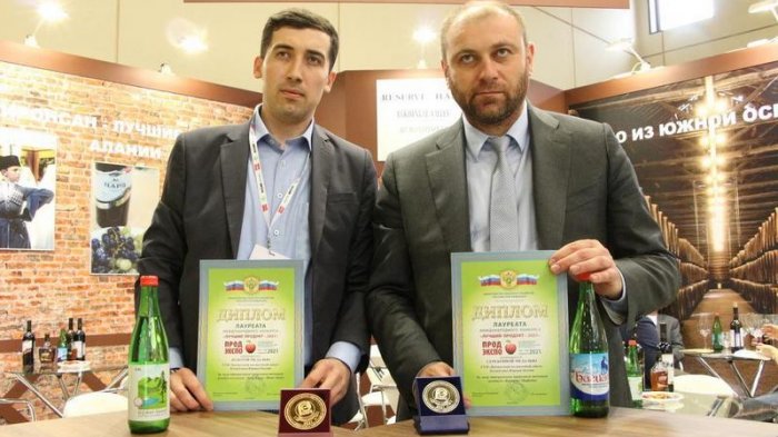 Минеральная вода Южной Осетии получила медали на «Продэкспо-2021»