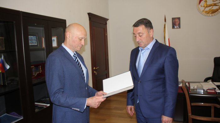 Михаил Мишустин поздравил Константина Джуссоева с назначением на должность Председателя Правительства