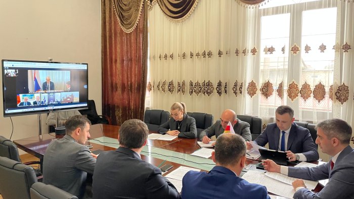 Совещание по вопросам взаимодействия Республики Южная Осетия с Российской Федерацией в сфере социально-экономического сотрудничества