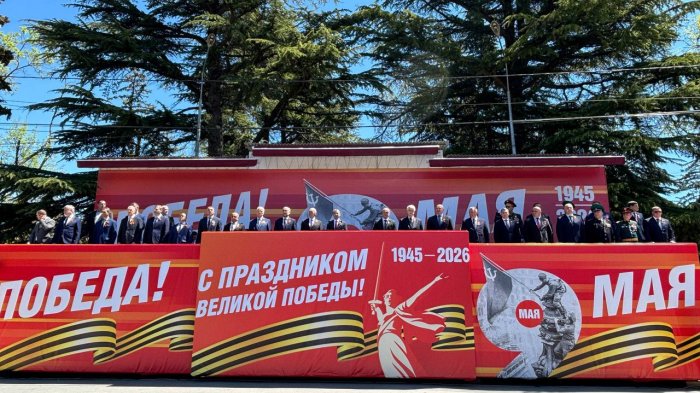 В Южной Осетии прошел парад Победы